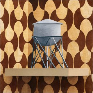 Water tower, peinture , Sépà nd Danesh