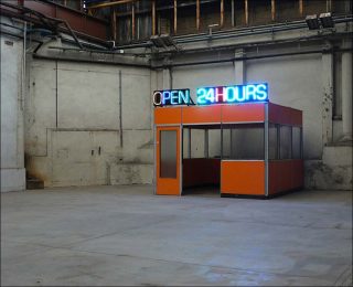 Open 24 hours, installation, Jean-Baptiste Sauvage