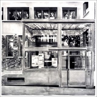 Crèche, 140 rue des Pyrénées, dessin, Yves Bélorgey