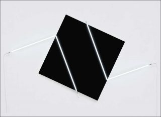 Contresens n°1, peinture, François Morellet