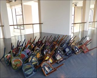 La résistance des gardiennes de musée, installation, We Are The Painters