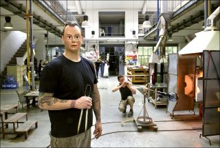 Les souffleurs de verre, photographie, Marc Lathuillière