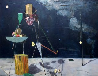 The Inside Games on the Outside, collage, Fritz Bornstück