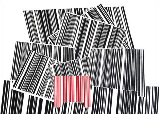 La Société de consommation, peinture, Hervé Fischer