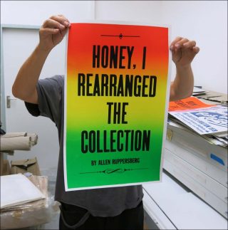 Honey, I rearranged the collection, affiche, Culturgest