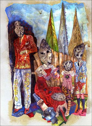 Sans titre, peinture, Laurent Melon