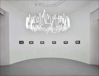 Repons, 30’’ à deux mains, d’après Pierre Boulez (16A04), installation, Pascal Pinaud