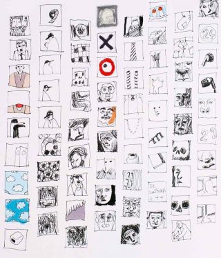 Dessins #403, dessin, Sépànd Danesh