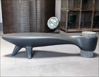 Akène, banc, Binôme Design