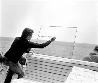 Signer la ligne d'horizon, photo, Ben