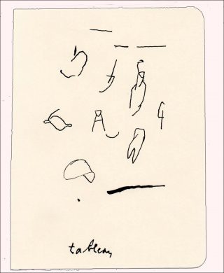 Tableau 4, encre de chine sur papier, Jean-François Lacalmontie