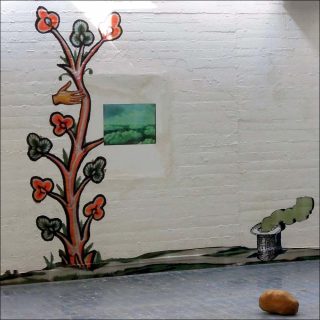 Arbre 3 – René Magritte, papier peint, Simon Bérard