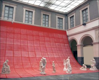 Rideau, installation, Ulla von Brandenburg