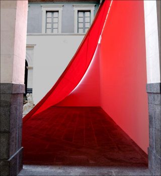 Rideau, installation, Ulla von Brandenburg