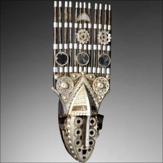 Masque anthropomorphe, population Malinke, anonyme