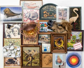 Sans titre, technique mixte, Daniel Spoerri