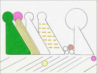 Echelle, dessin, Laurence Lagier