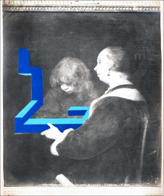 Les idoles apprivoisées #7, peinture, Sylvain Ciavaldini