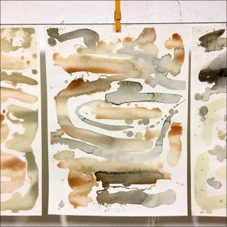 Sans titre, Aquarelle, Adrien Vescovi