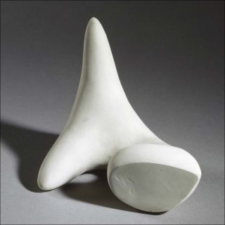 Homme vu par une fleur, sculpture, Jean Arp