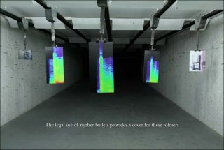 Rubber Coated Steel, vidéo, Lawrence Abu Hamdan