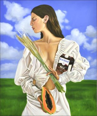 Gluten Freedom, peinture, Chloe Wise
