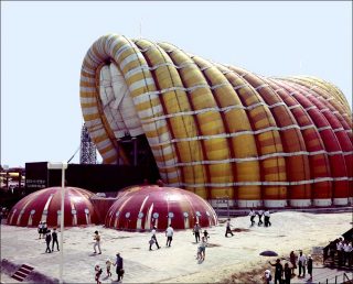 Pavillon du groupe Fuji, architecture, Yutaka Murata