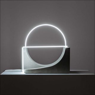 Open Space 5 (Half Pipe), sculpture, Morgane Tschiember