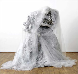 The Bride or Miss Haversham’s Dream or When you love somebody, sculpture, Niki de Saint Phalle