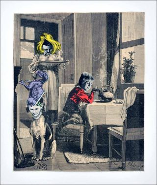 Documents, dessin, Hippolyte Hentgen