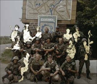 The squad of nine killed and eight wounded, photo, Wiktoria Wojciechowska