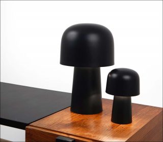 Chapelière, lampe, François Azambourg