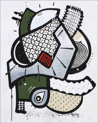 Cocktail, peinture, Mambo