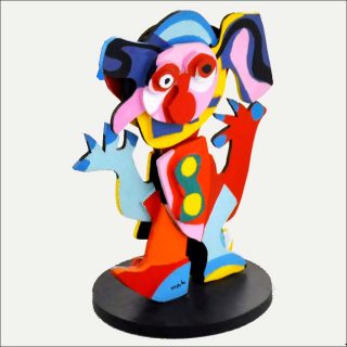 Appel Circus, sculpture, Karel Appel