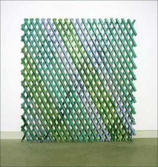 Peinture sur panneau extensible, peinture, Daniel Dezeuze