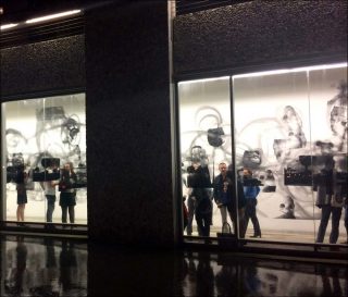 Space slot, installation, Edouard Prulhière