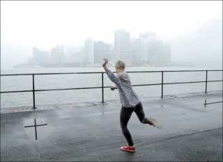 A taxi driver, an architect and the High Line, installation, Emmanuelle Huynh et Jocelyn Cottencin