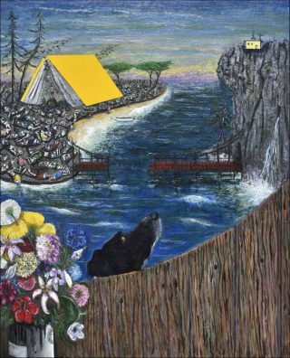 Peinture analogue 1, peinture, Eric Corne