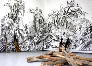 A san Vincente, un entraînement, installation, Marcos Avila Forero