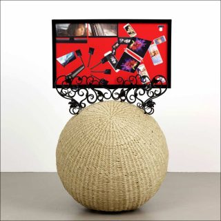 The Intermediate – Swaying Television Ball, sculpture, Haegue Yang