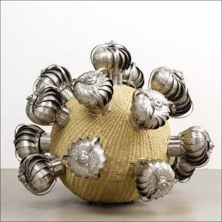 The Intermediate – Psychic Turbine Vents Ball, sculpture, Haegue Yang