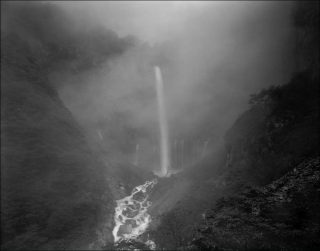 Kegon Waterfall, photo, Hiroshi Sugimoto