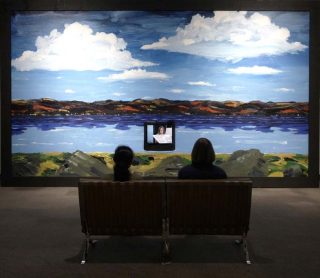 Landscape, installation, Iain Baxter&