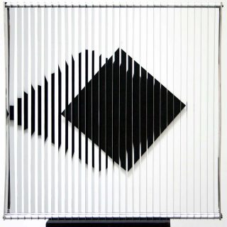 Relief avec plaques réfléchissantes, sculpture, Julio Le Parc