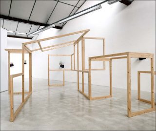 Pli/Dépli, installation, Menghzi Zheng