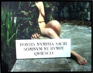 Dissimulation d’Artémis, photo, Paul-Armand Gette