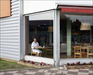 Aire d’autoroute, photo, Marion Gambin
