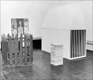 Hus Stakit, construction, Per Kirkeby