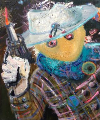 Sir David Lindsay, peinture, Philip Grözinger