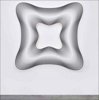 Delay, peinture, Philippe Decrauzat